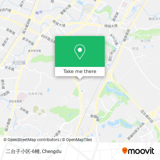 二台子小区-6幢 map