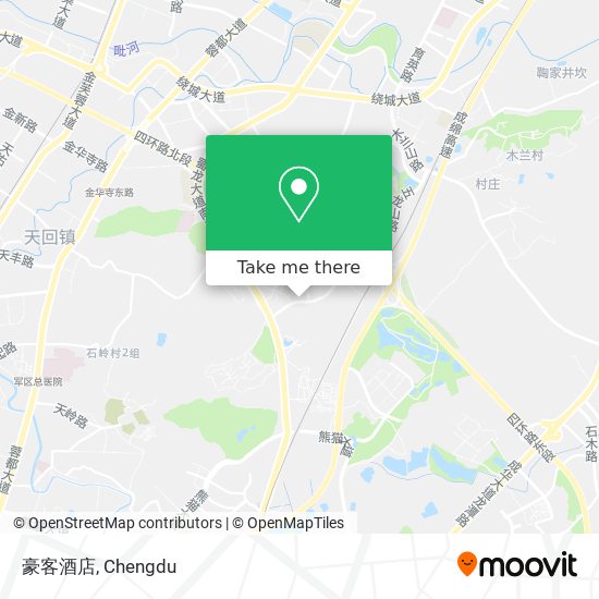 豪客酒店 map