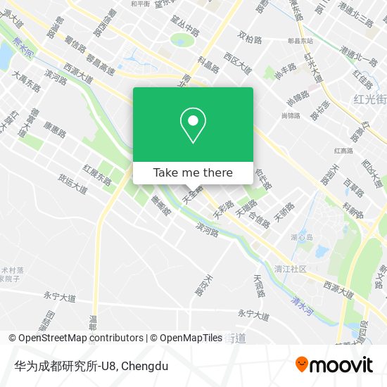 华为成都研究所-U8 map