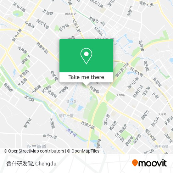 普什研发院 map