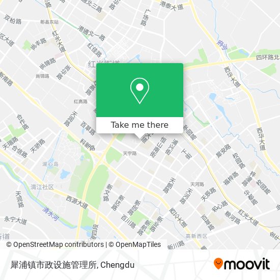 犀浦镇市政设施管理所 map