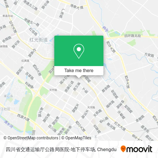 四川省交通运输厅公路局医院-地下停车场 map