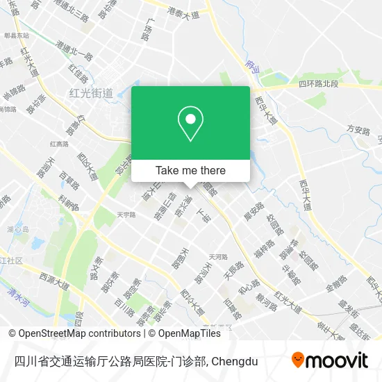 四川省交通运输厅公路局医院-门诊部 map