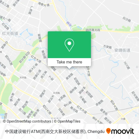 中国建设银行ATM(西南交大新校区储蓄所) map