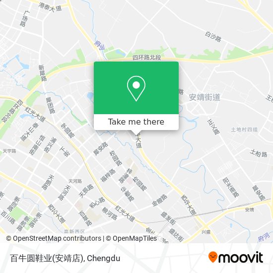 百牛圆鞋业(安靖店) map