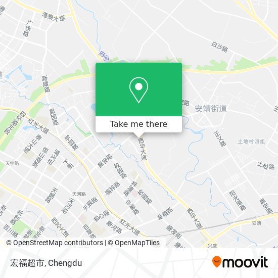 宏福超市 map