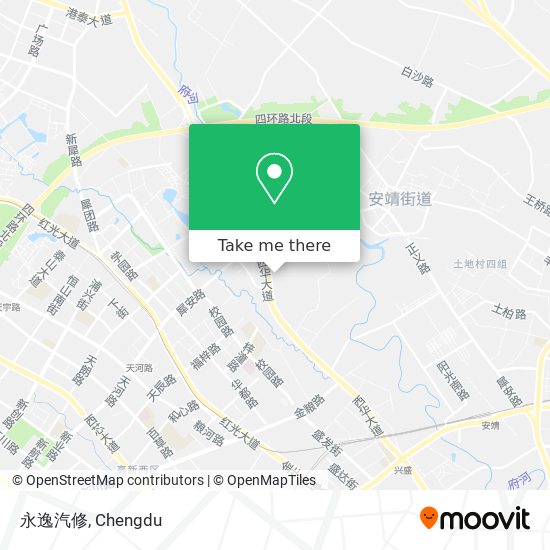 永逸汽修 map