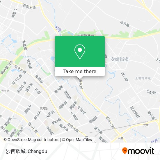 沙西欣城 map