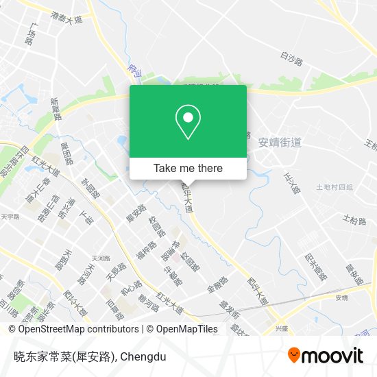 晓东家常菜(犀安路) map