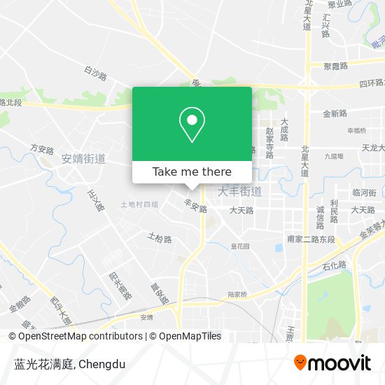蓝光花满庭 map
