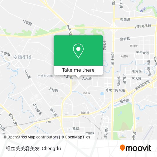 维丝美美容美发 map