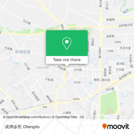 成博诊所 map