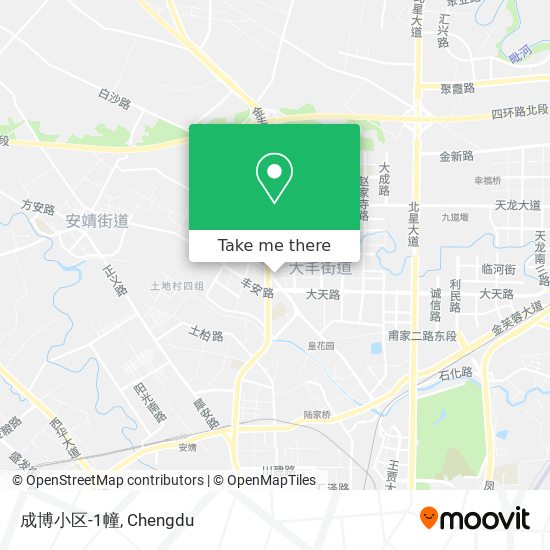 成博小区-1幢 map