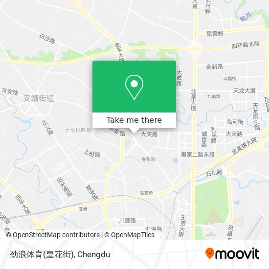 劲浪体育(皇花街) map