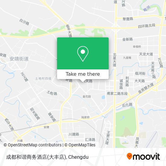 成都和谐商务酒店(大丰店) map