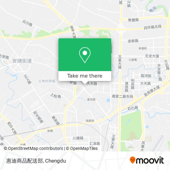 惠迪商品配送部 map