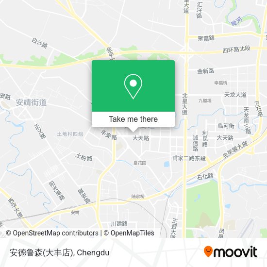 安德鲁森(大丰店) map