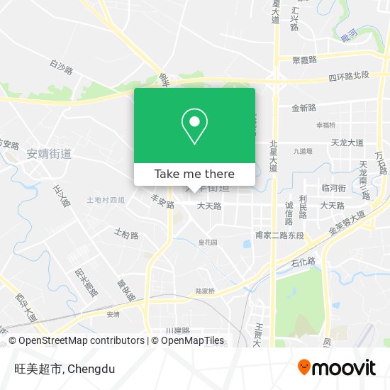 旺美超市 map