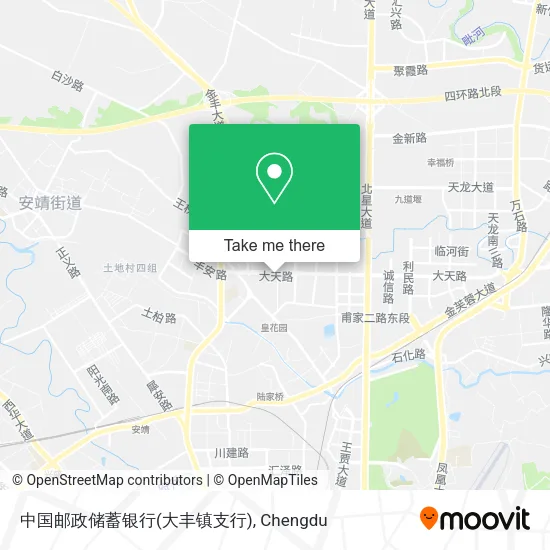 中国邮政储蓄银行(大丰镇支行) map