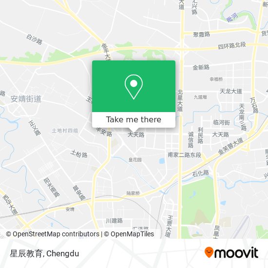 星辰教育 map