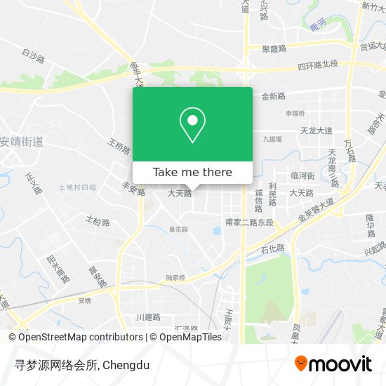 寻梦源网络会所 map