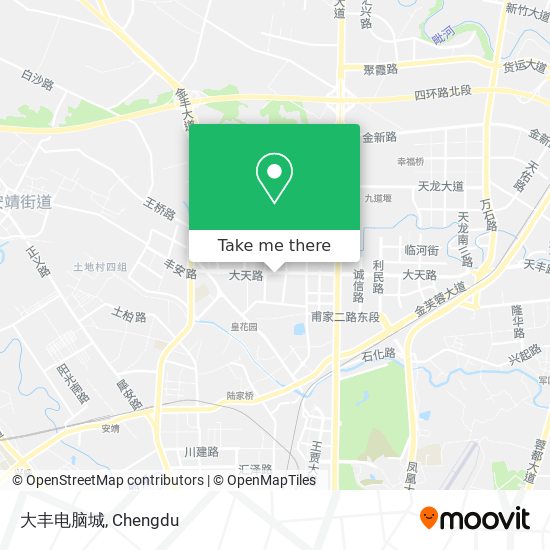 大丰电脑城 map