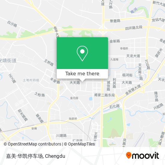 嘉美·华凯停车场 map
