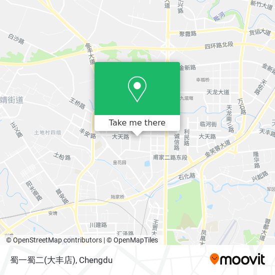 蜀一蜀二(大丰店) map
