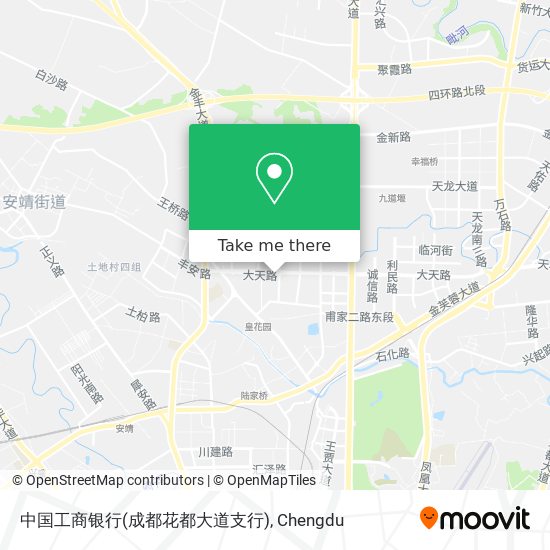 中国工商银行(成都花都大道支行) map