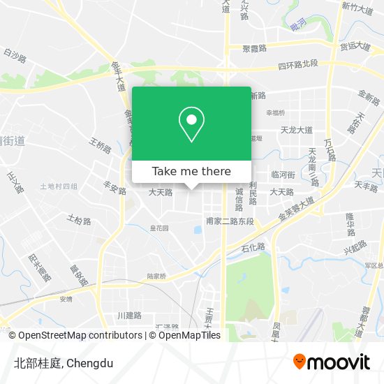 北部桂庭 map