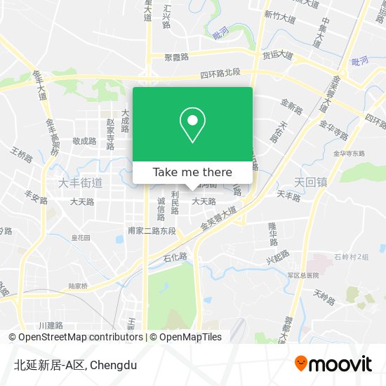 北延新居-A区 map