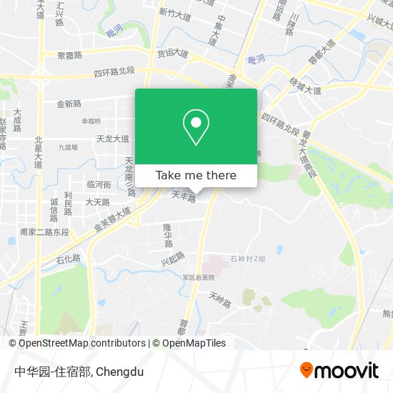 中华园-住宿部 map