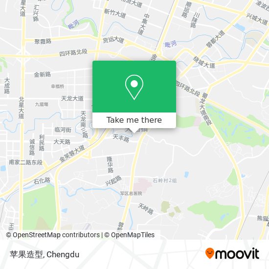 苹果造型 map
