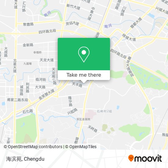 海滨苑 map