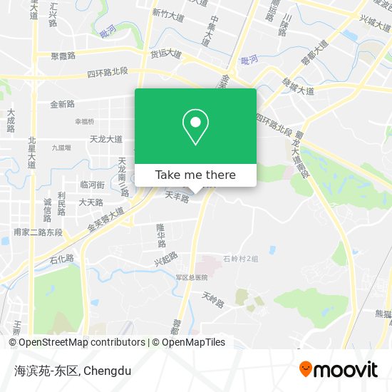 海滨苑-东区 map