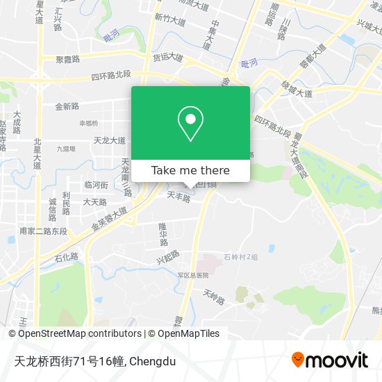 天龙桥西街71号16幢 map