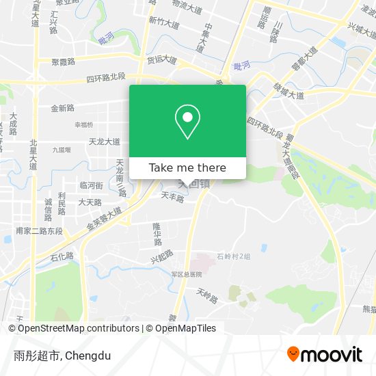 雨彤超市 map