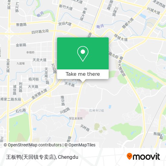 王板鸭(天回镇专卖店) map