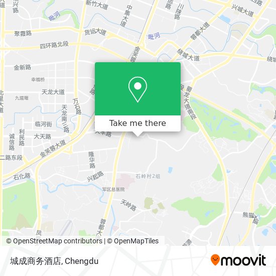城成商务酒店 map