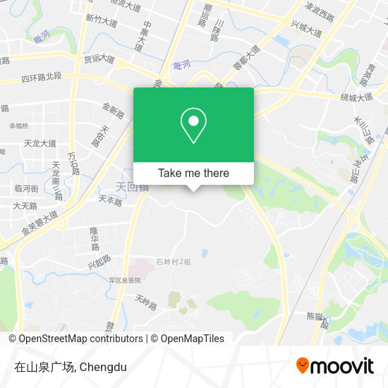 在山泉广场 map