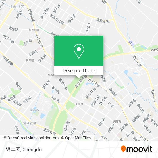 银丰园 map