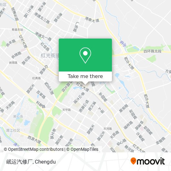 岷运汽修厂 map