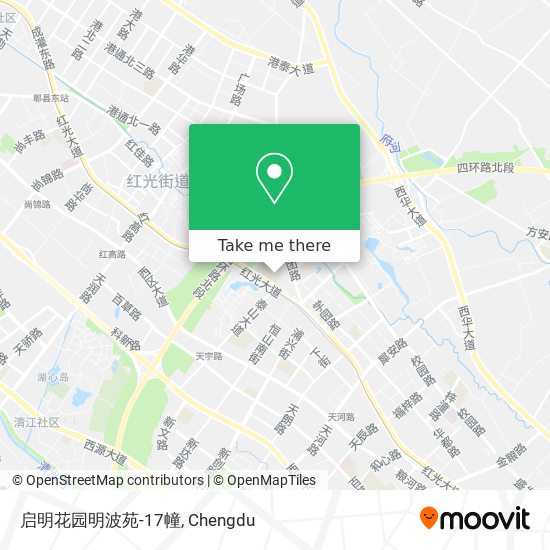 启明花园明波苑-17幢 map