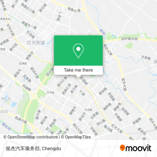 俊杰汽车服务部 map