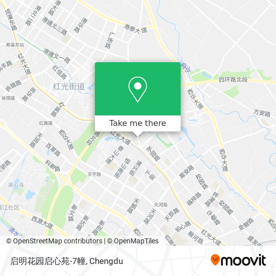 启明花园启心苑-7幢 map