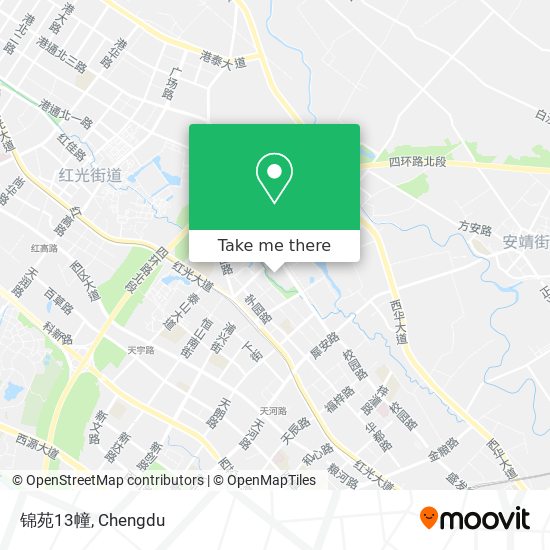锦苑13幢 map
