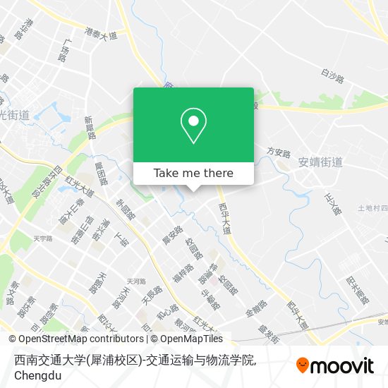 西南交通大学(犀浦校区)-交通运输与物流学院 map