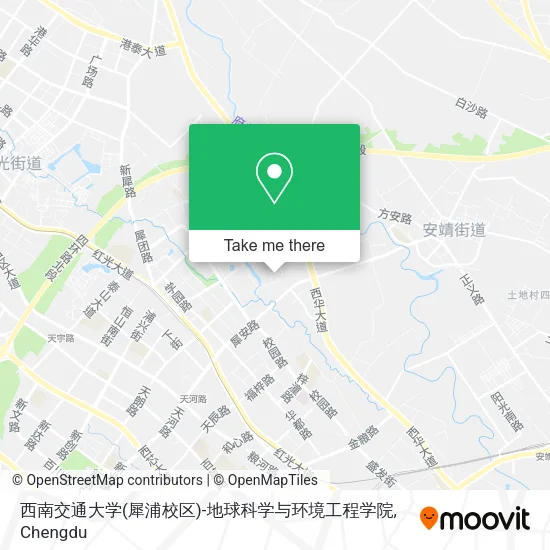 西南交通大学(犀浦校区)-地球科学与环境工程学院 map