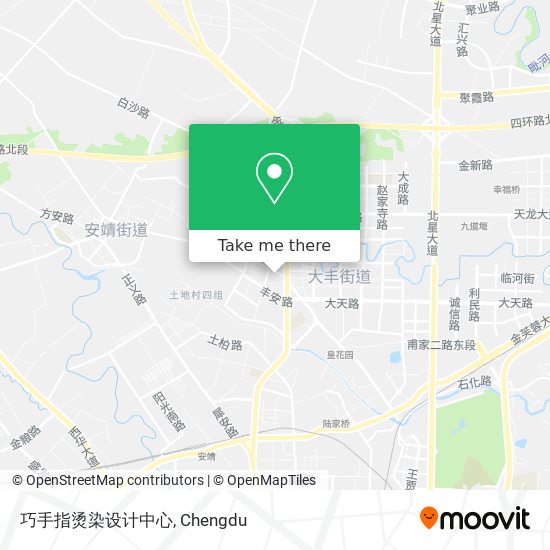 巧手指烫染设计中心 map