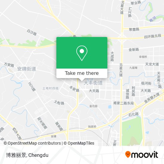 博雅丽景 map